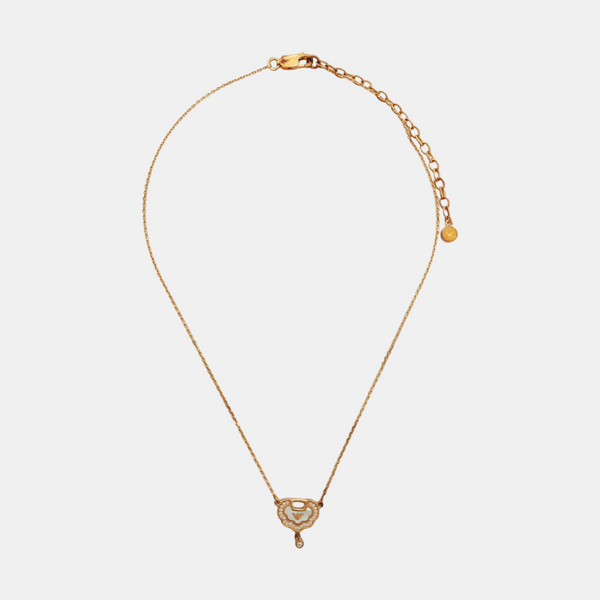 925 Sterling Silver Gold Necklace