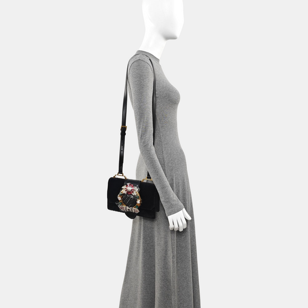 Miu Lady Velvet Black