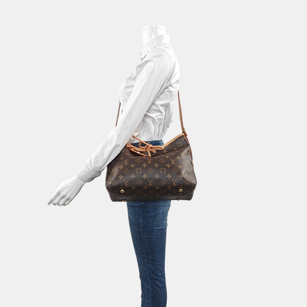 CARRYALL PM Monogram Coated Canvas Brown