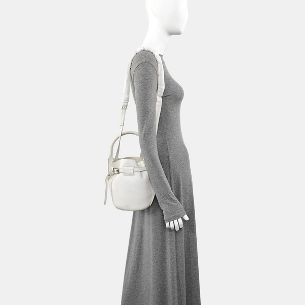 BIG BAG Nano Calfskin White