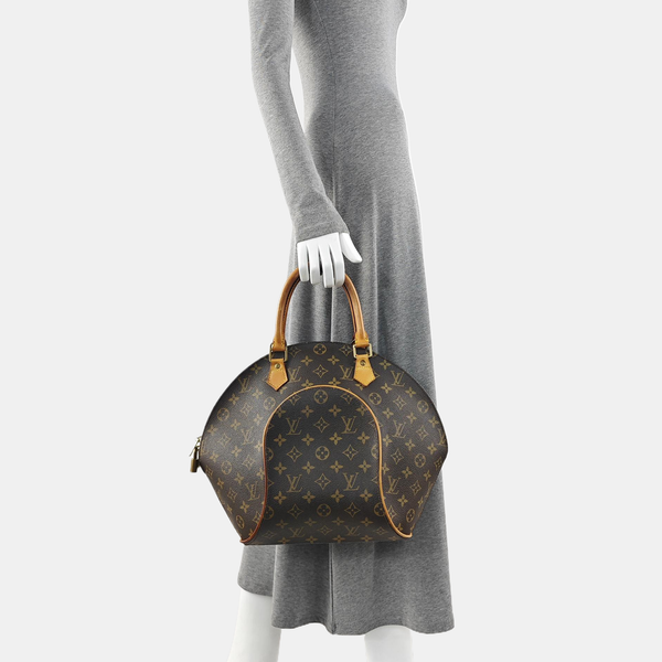 ELLIPSE Monogram Coated Canvas Brown
