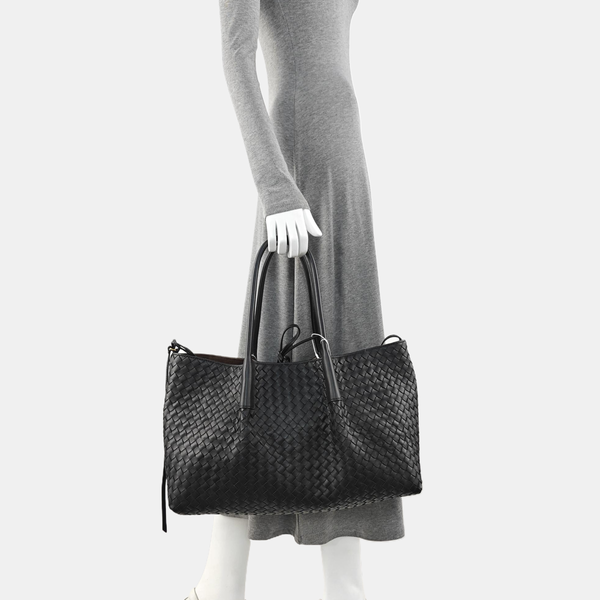 Pinacoteca Calfskin Black