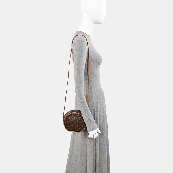 BOITE CHAPEAU PM Monogram Coated Canvas Brown