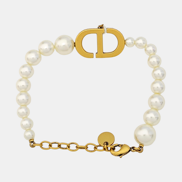 30 Montaigne Metal White Bracelet