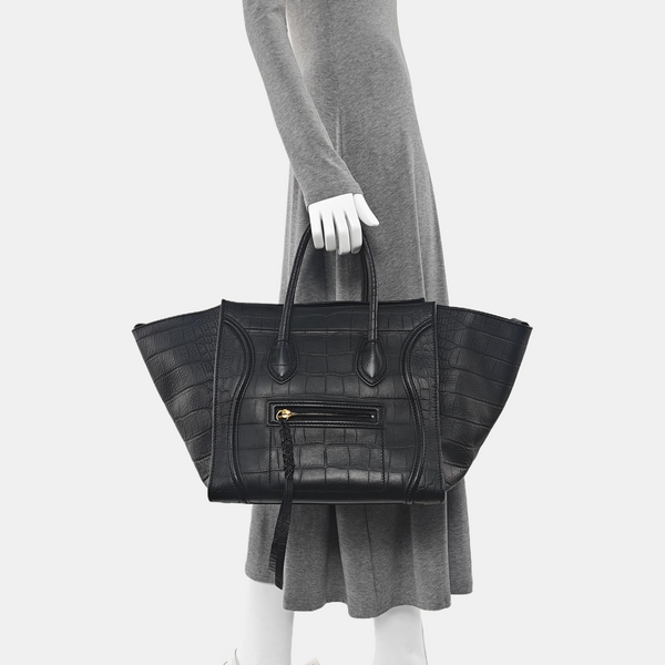 LUGGAGE Calfskin Black