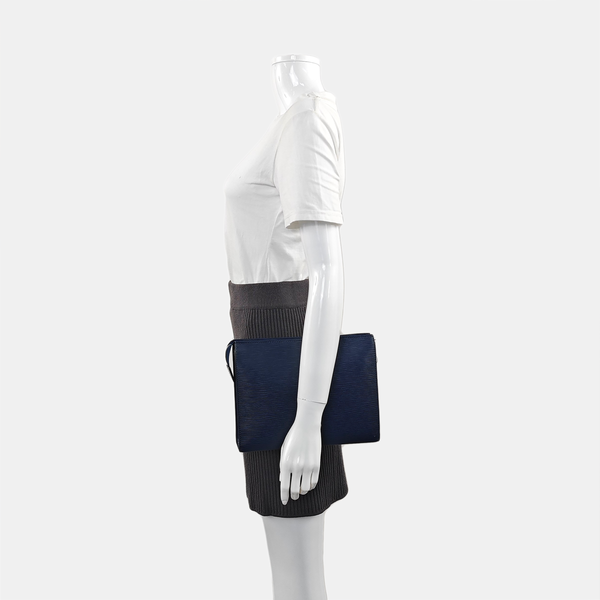 TOILET POCKET 26 Epi Blue
