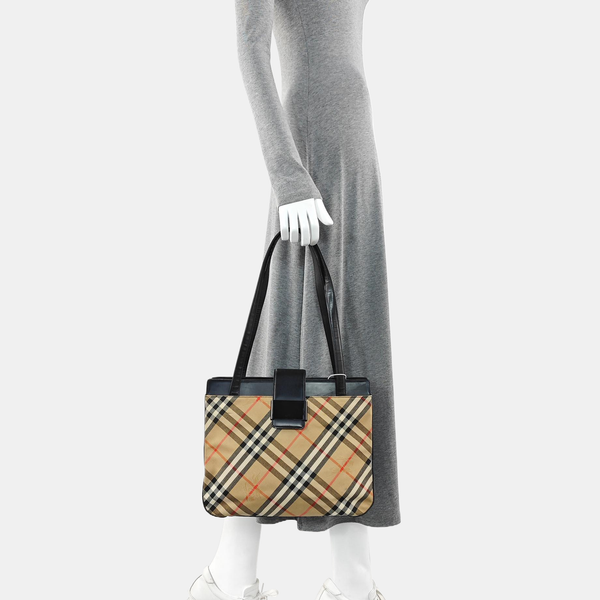 Canvas Tote Bag Beige