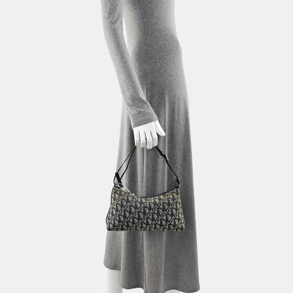 Vintage Trotter Oblique Canvas Blue