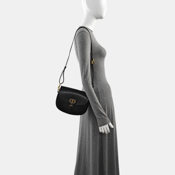 Bobby Medium Calfskin Black