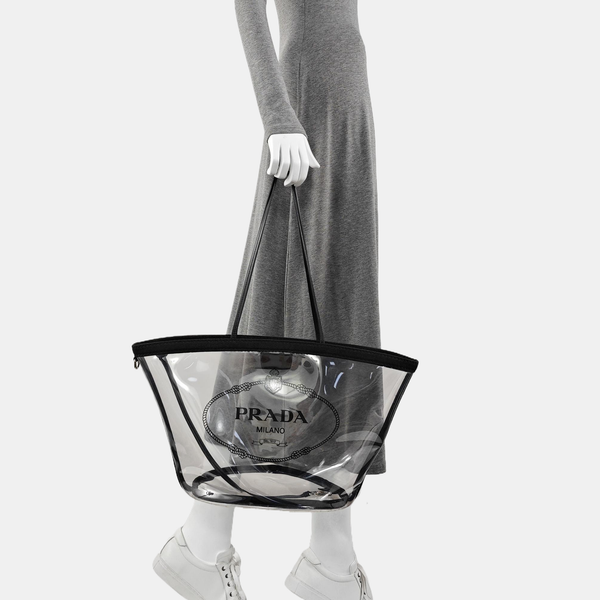 Plastic Tote Bag Clear