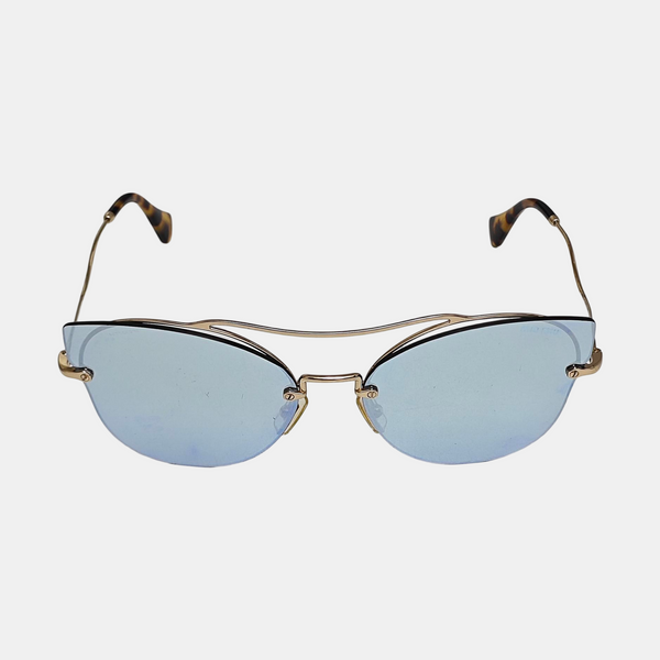 Gafas de sol sintéticas azules