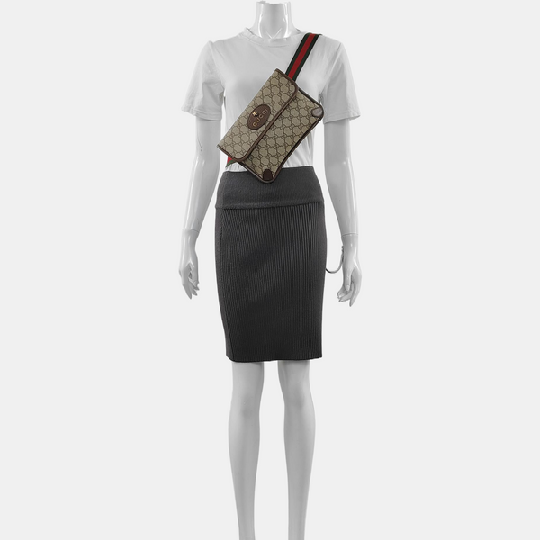 Neo Vintage Monogram Coated Canvas Beige