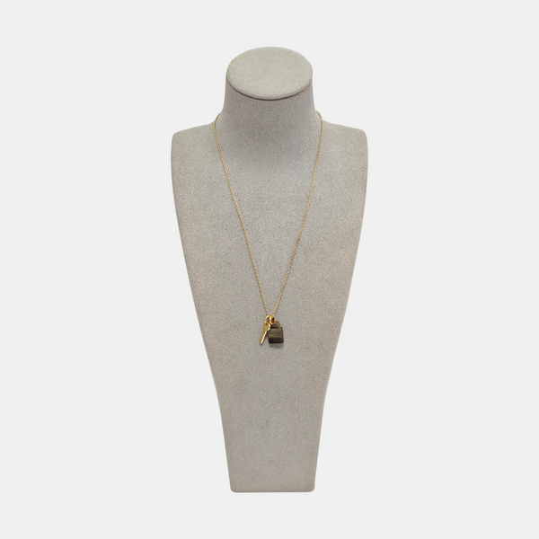 Amulette Metal Gold Necklace