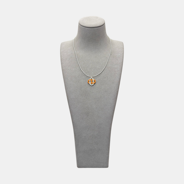 Chaine D'ancre Metal Silver Necklace
