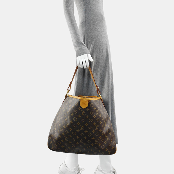 DELIGHTFUL Monogram Coated Canvas Brown