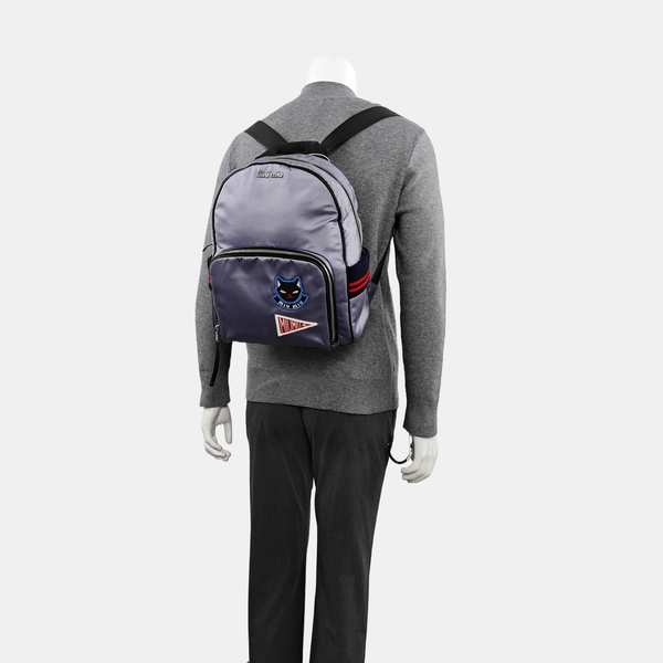 Nylon Backpack Blue