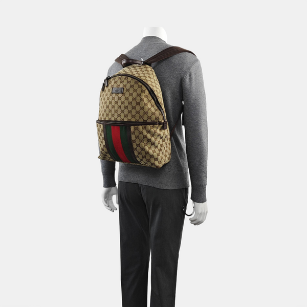 Signature Monogram Canvas Brown