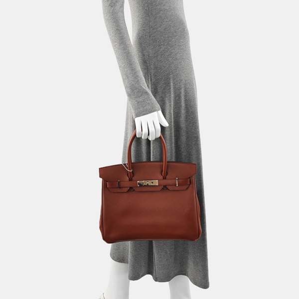 Birkin 30 Epsom Red