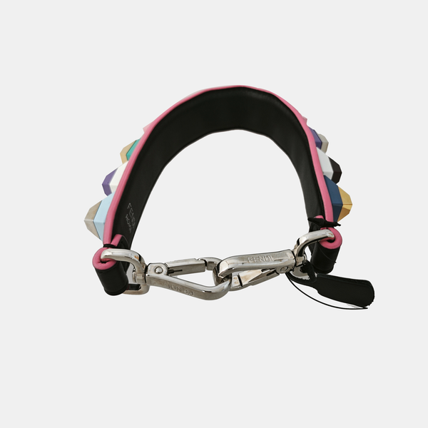Leather Bag Strap Black
