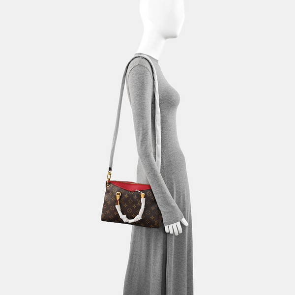 PALLAS BB Monogram Coated Canvas Brown