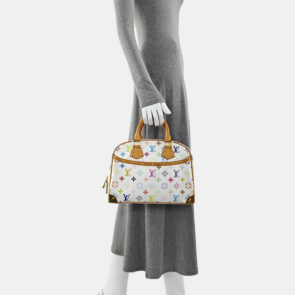 LV × TM DEAUVILLE Monogram Coated Canvas White