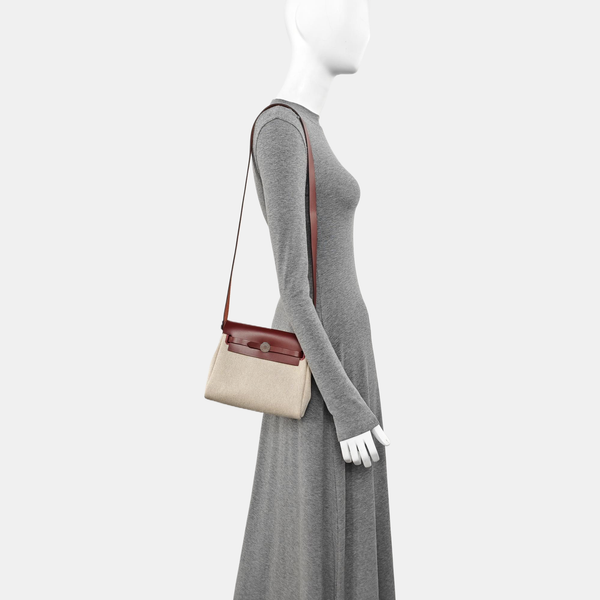 Bolso Herbag Canvas White