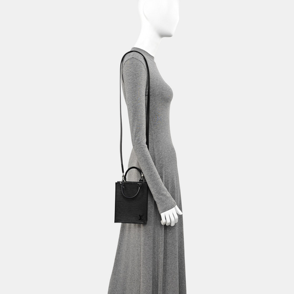 SAC PLAT Mini Epi Black