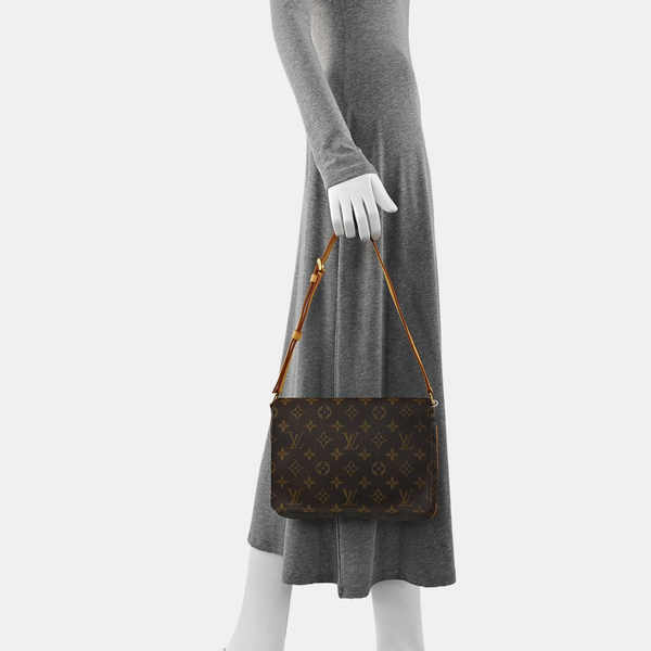 MUSETTE TANGO Monogram Coated Canvas Brown