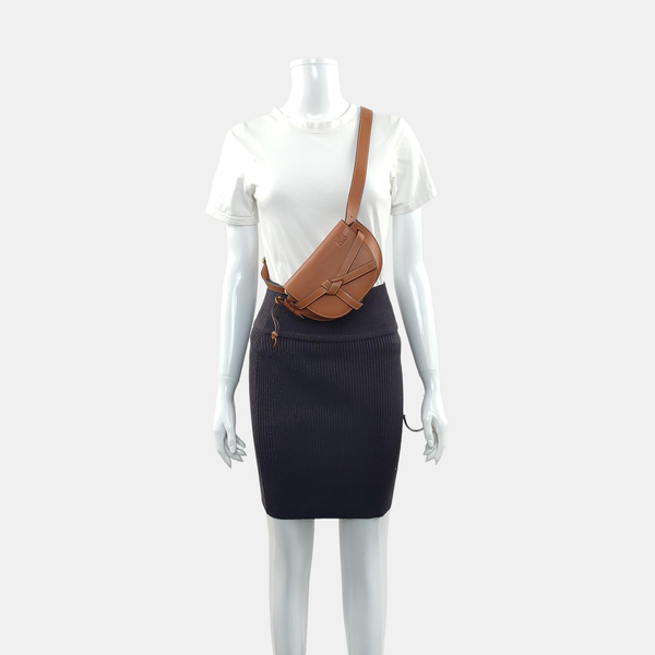 Gate Mini Calfskin Brown