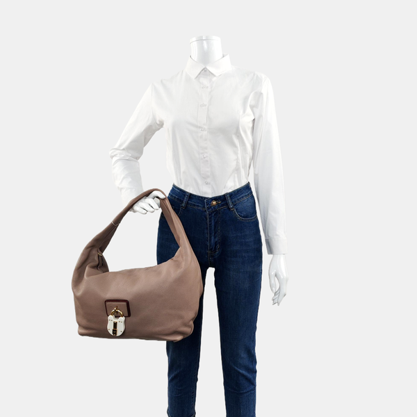 Calle Calfskin Gray