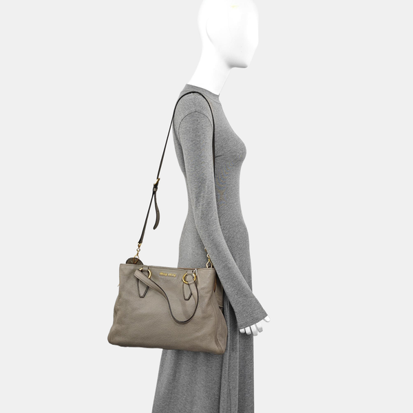 Madras Calfskin Gray