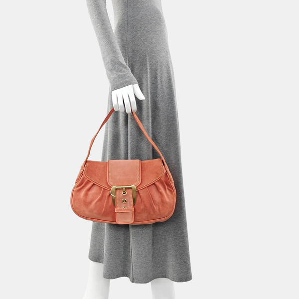 METALLIC Suede Orange