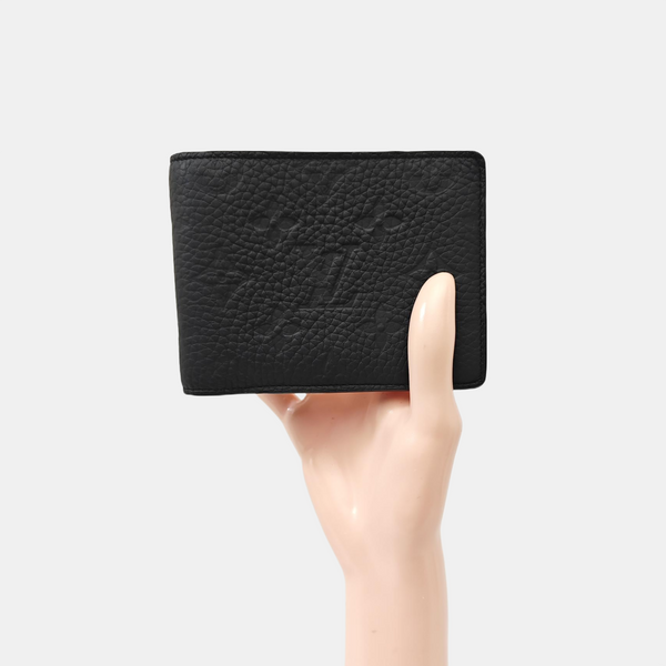 VICTORINE Calfskin Black Wallet