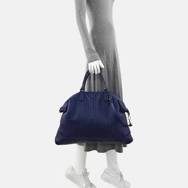 Calfskin Tote Bag Blue