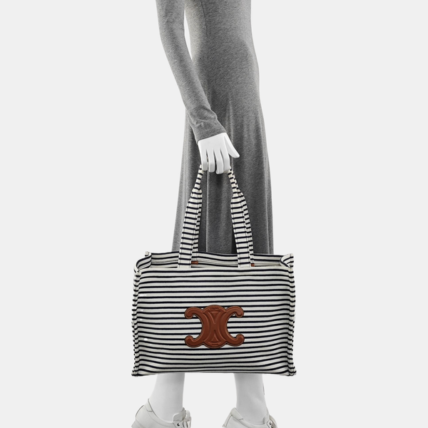 Authenticated pre-owned CABAS Large Canvas Multicolor - Tote Bag at Looply