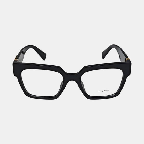 Synthetic Eyeglasses Black
