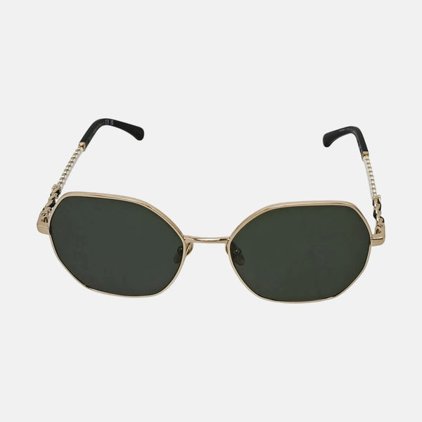 Metal Sunglasses Green
