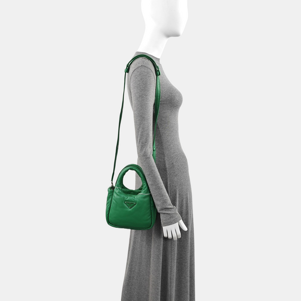Lambskin Shoulder Bag Green