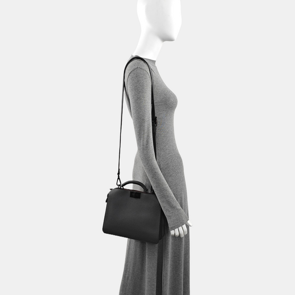 Peekaboo Small Calfskin Gray