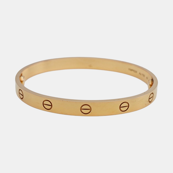 LOVE 18k Rose Gold Bangle