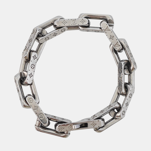 MONOGRAM Metal Silver Bracelet