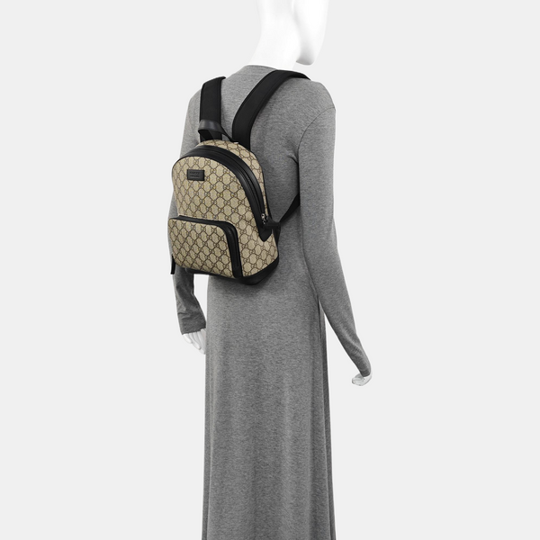 Eden Monogram Coated Canvas Beige