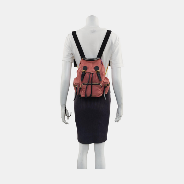 The Rucksack Nylon Pink