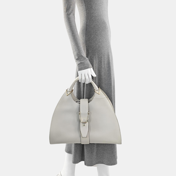 Stirrup Calfskin White