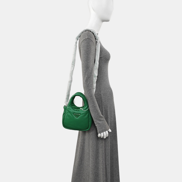 Lambskin Shoulder Bag Green