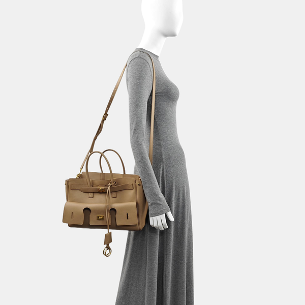 BEL AIR Small Calfskin Beige