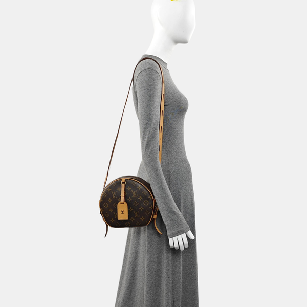 BOITE CHAPEAU MM Monogram Coated Canvas Brown