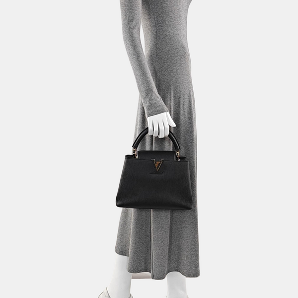 CAPUCINES BB Calfskin Black