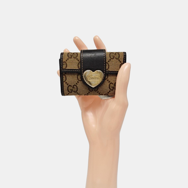 Monogram Canvas Wallet Brown