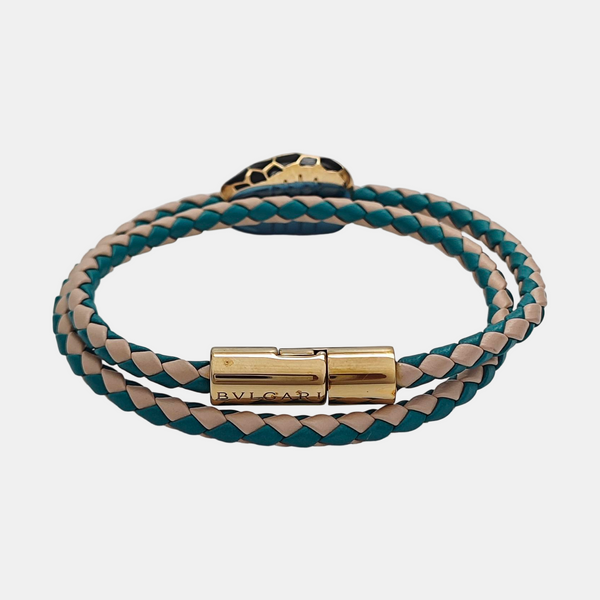 SERPENTI Leather Multicolor Bangle